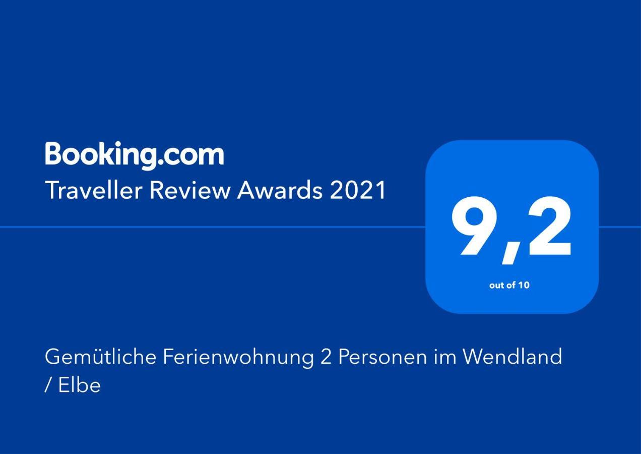 Gemuetliche Ferienwohnung 2 Personen Im Wendland / Elbe Trebel Kültér fotó