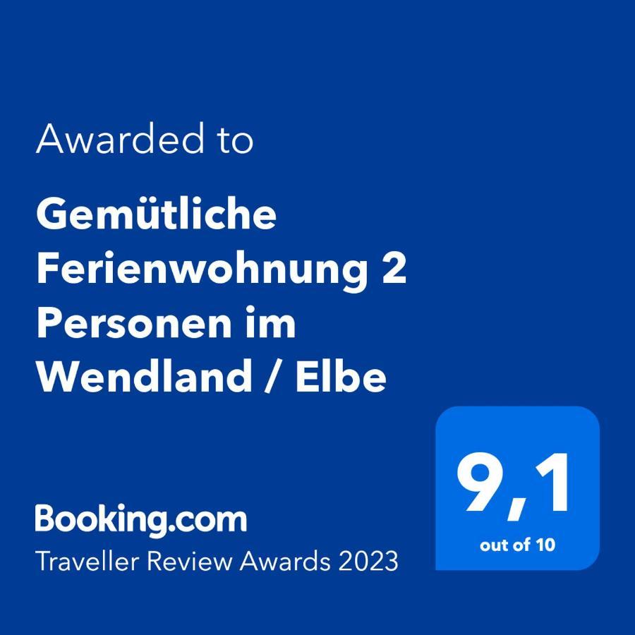 Gemuetliche Ferienwohnung 2 Personen Im Wendland / Elbe Trebel Kültér fotó